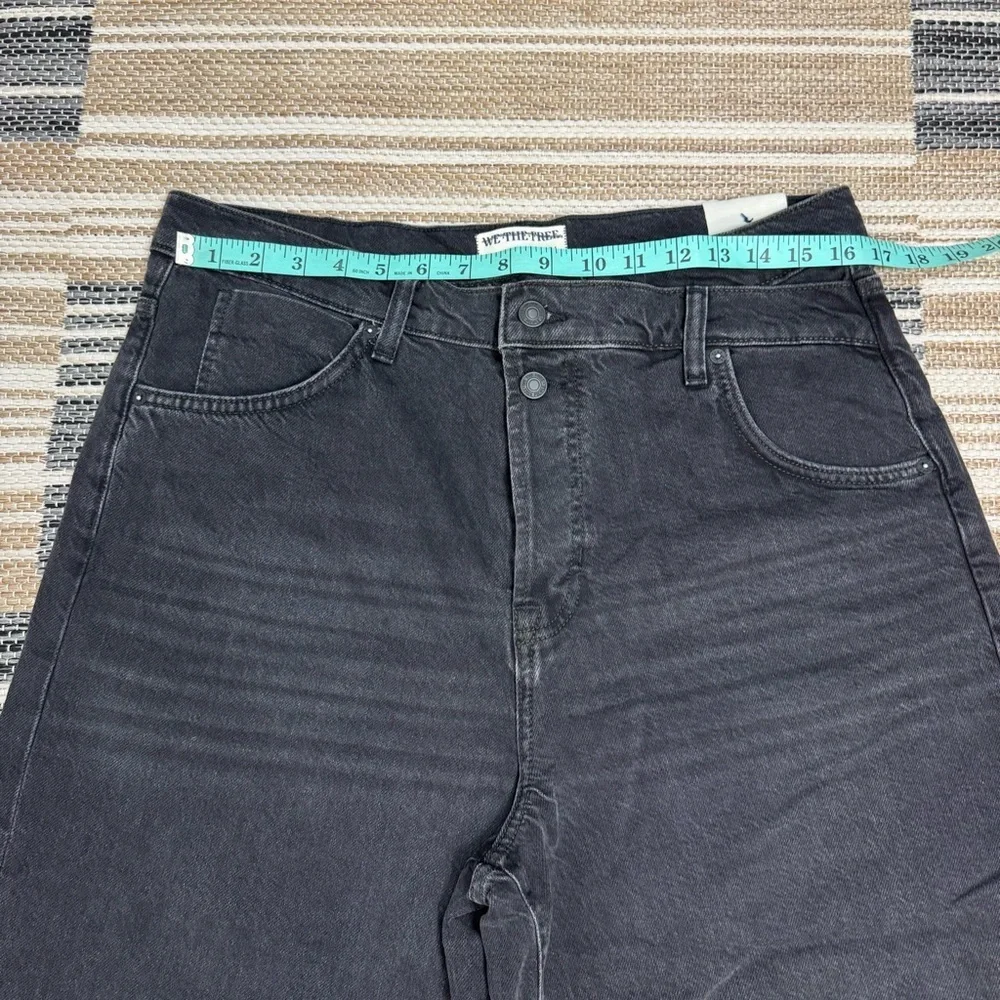 Free‎ People Crossroads Mid Rise Slim Straight Button Fly Denim Jeans Size 31